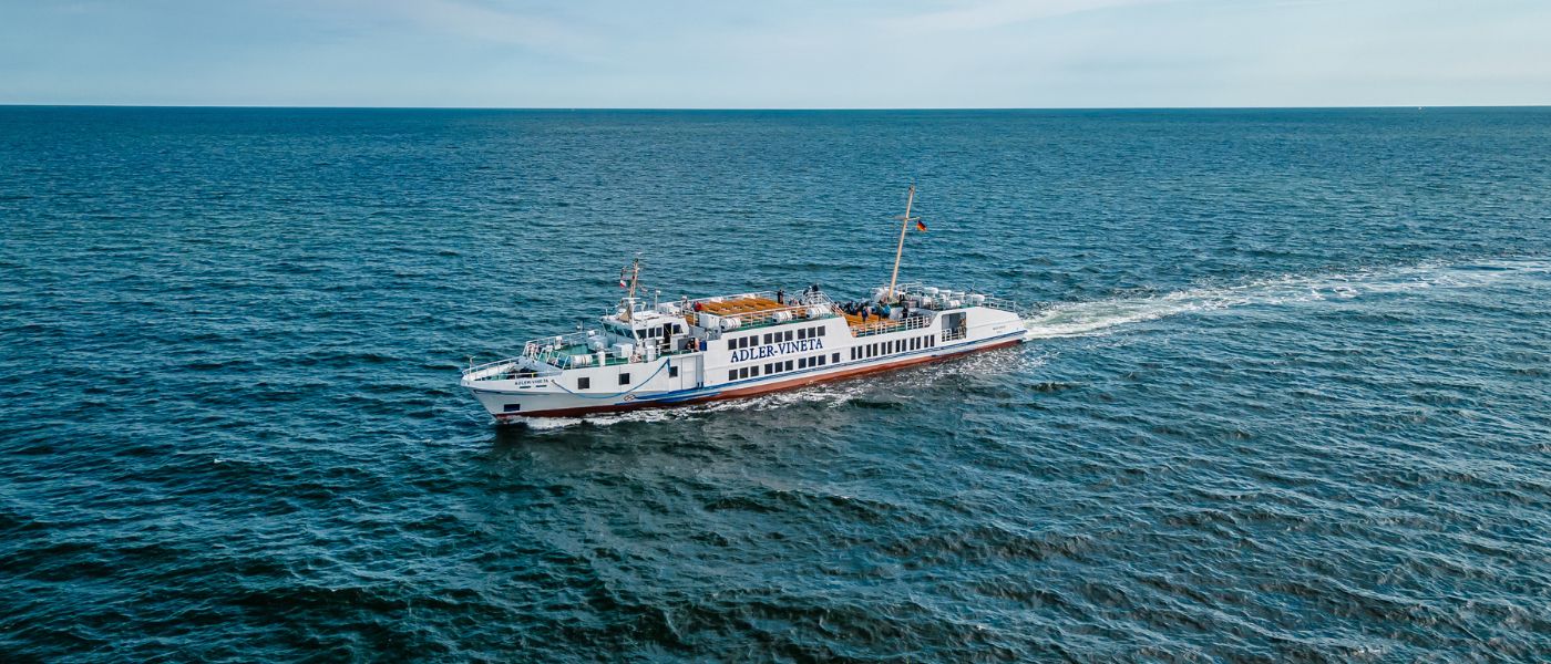 Schifffahrten ab Usedom mit MS Adler Vineta