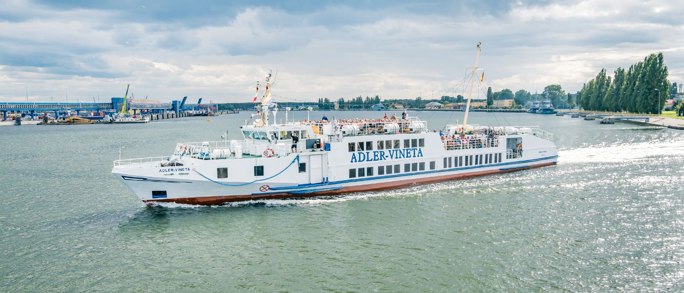 Ab den Kaiserbädern um dei Insel Usedom