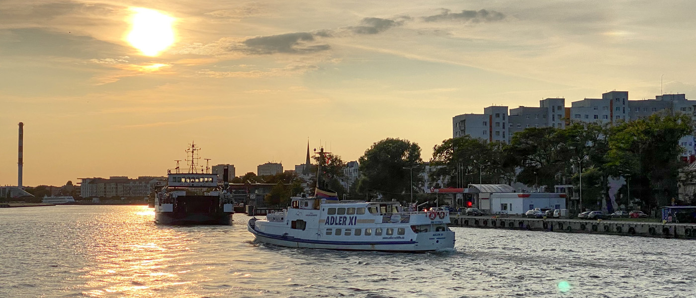 Atmosphärische Schifffahrt mit MS Adler XI