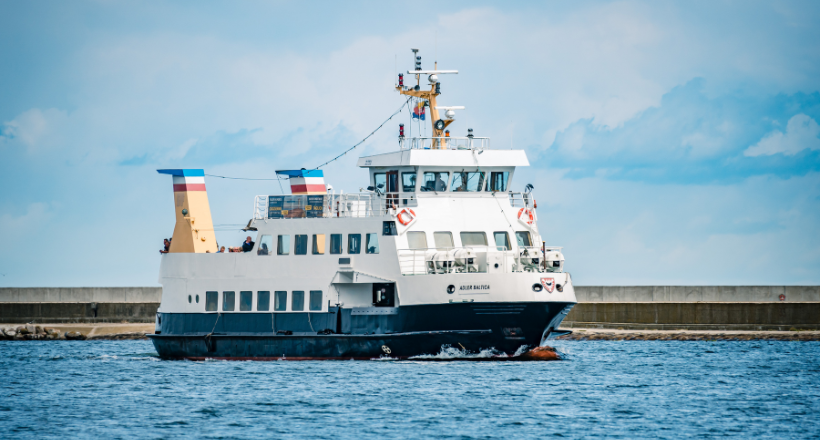 Mit MS Adler Baltica auf Schiffstour