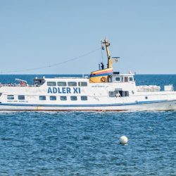 MS MS Adler XI entlang der Kaiserbäder auf Usedom